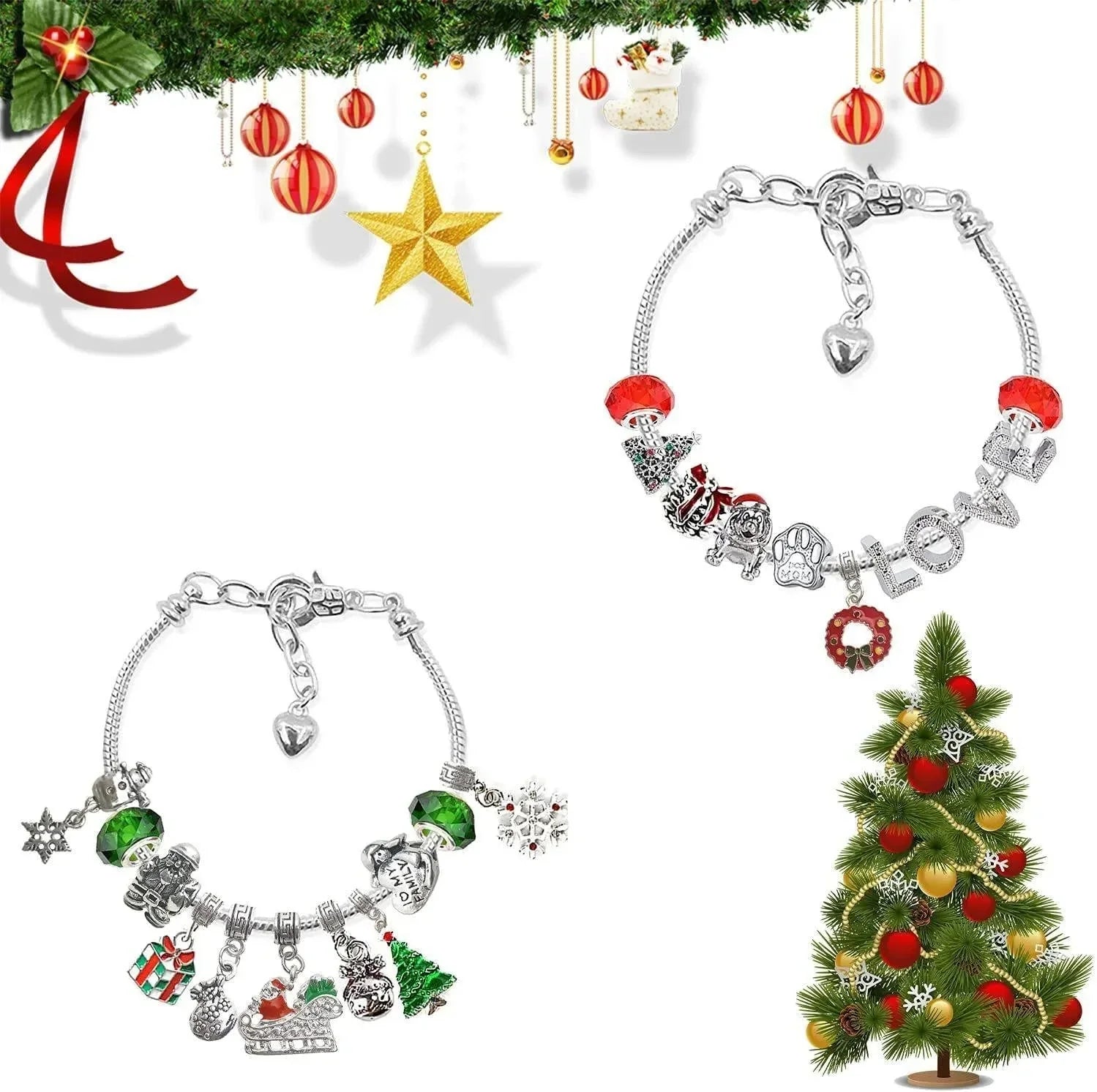 FestiveBracelet™ Charm-Filled Countdown