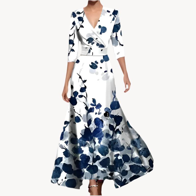 Alma | Elegant Sleeve Design Women's Dress
