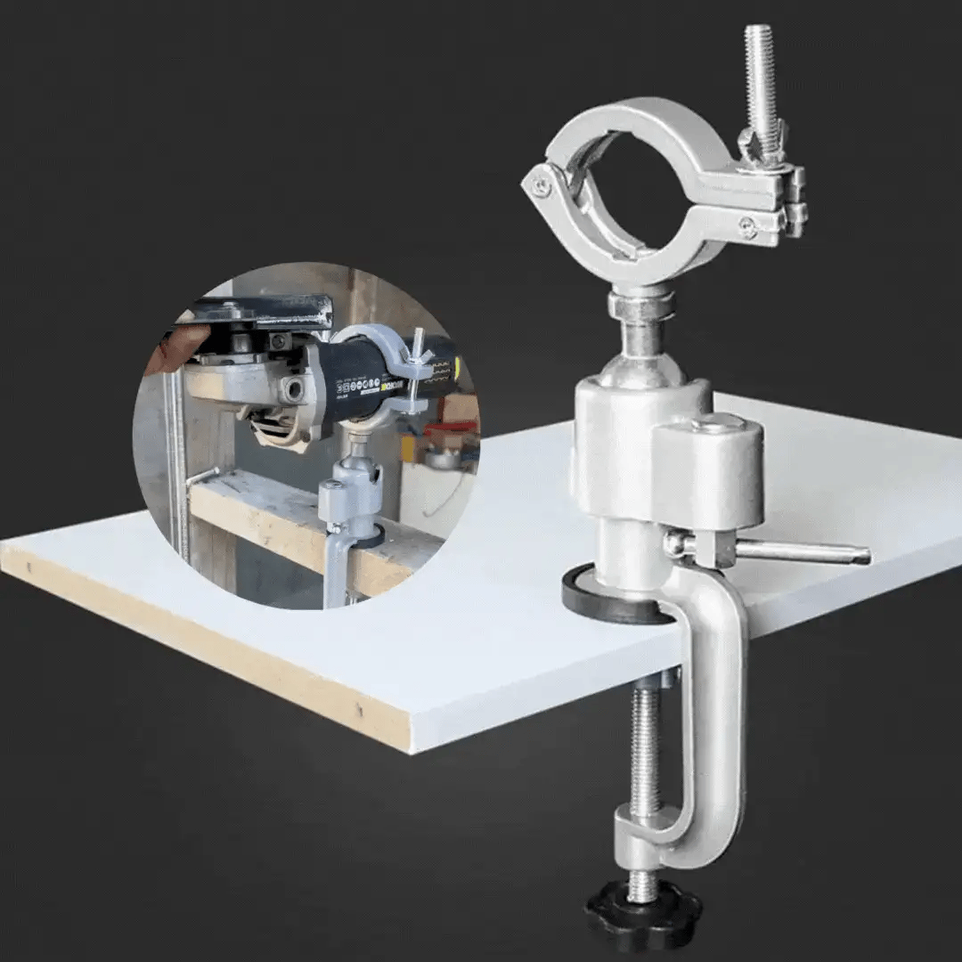 ClampSpin™ Stable Hands-Free Work