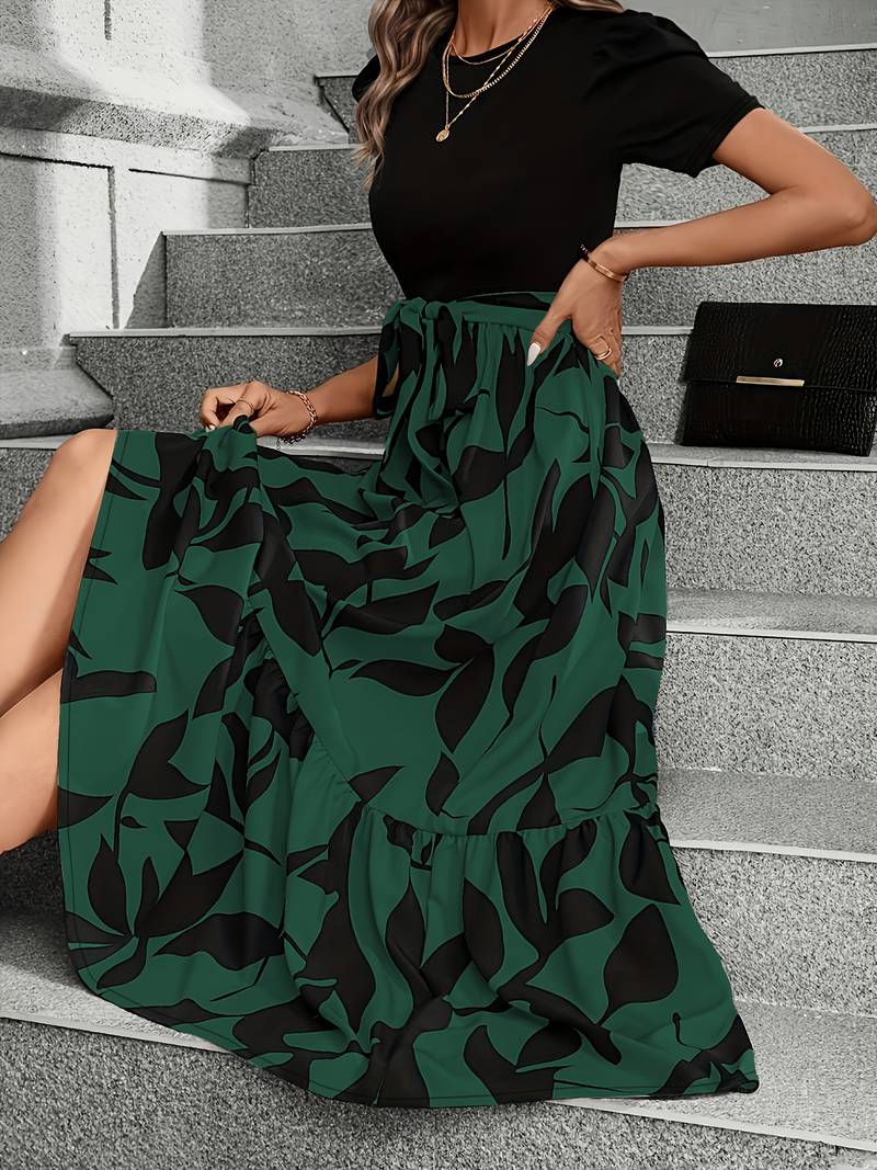 Claudia | Timeless Spring Flower Women's Dress