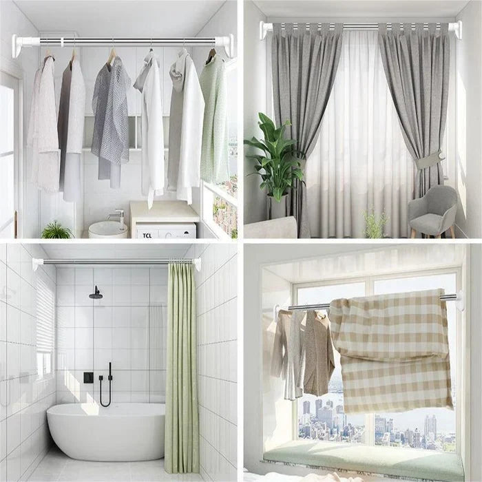FlexiRod™  Mess-Free Curtain Mount