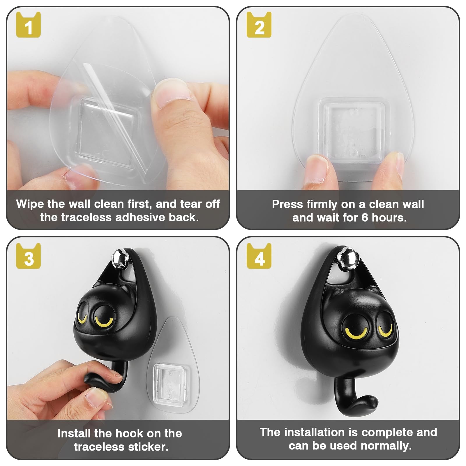 1+1 Free | PawsHooks™ Decorative Functional Hold