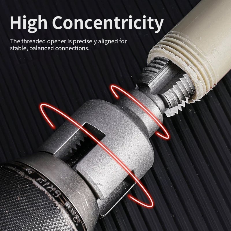 PipeTwist™ Precision Threads Instantly