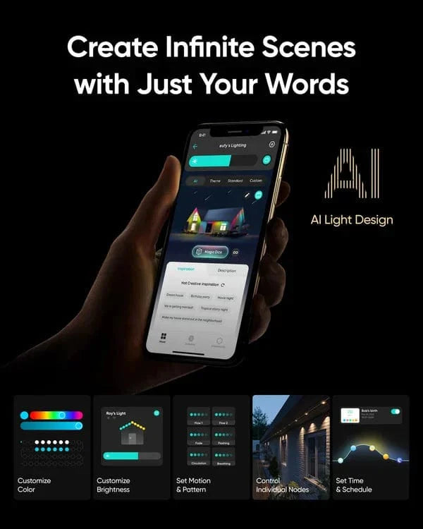FestiveBeam™ Warm Seasonal Spark