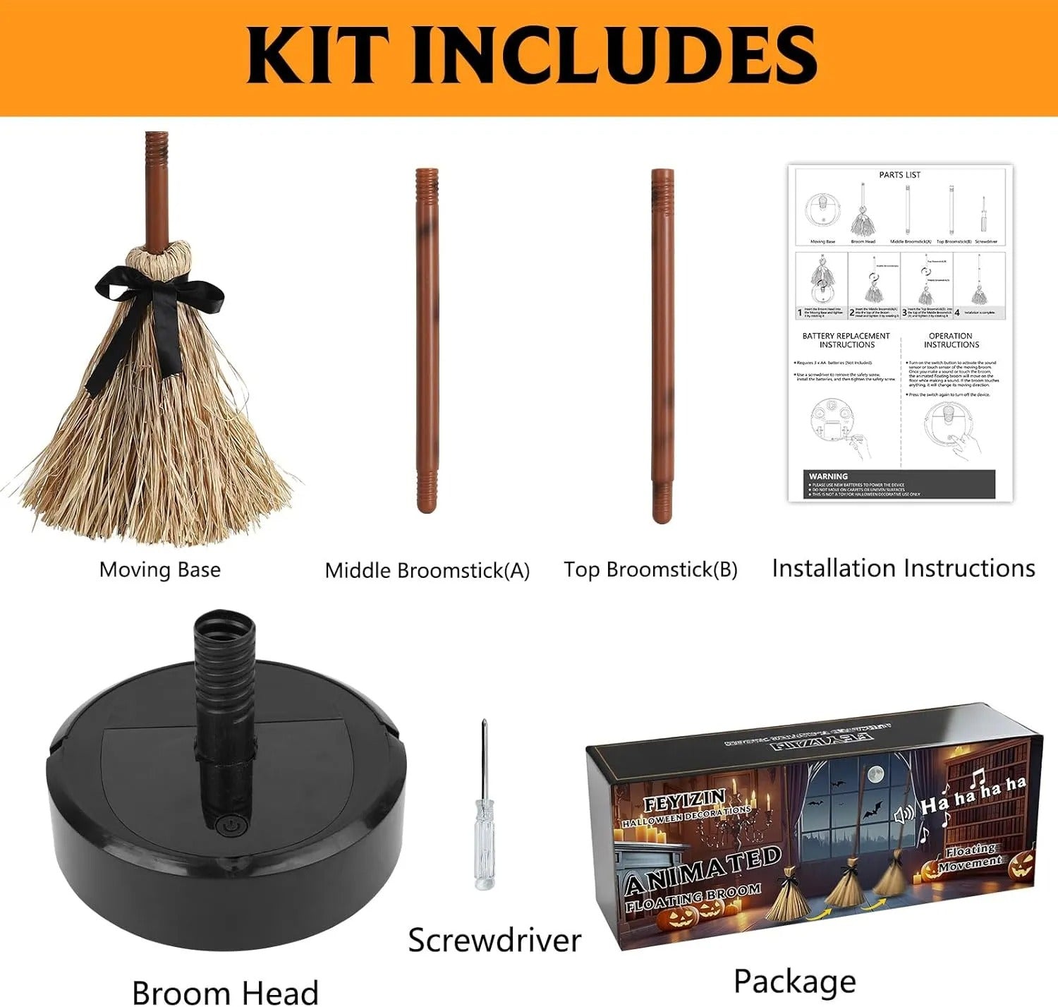 AirBroom™ Voice-Controlled Sweep