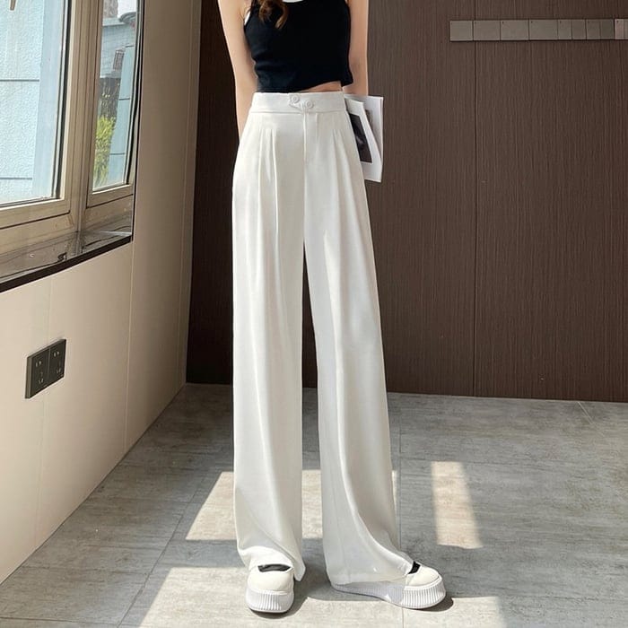 Aloisia™ Wide-Leg High-Waisted Pants
