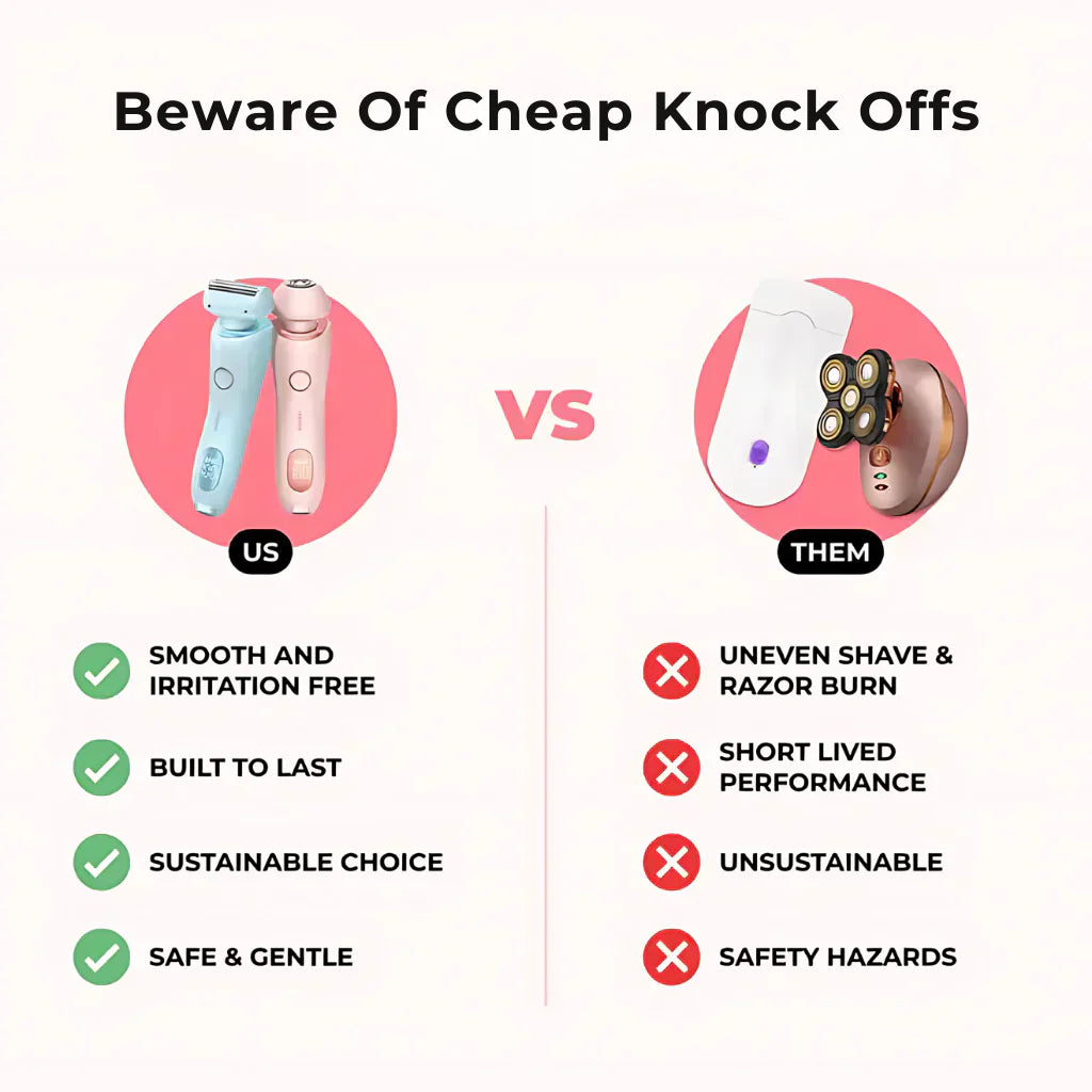 SwiftShave™ Smooth Groom Anywhere