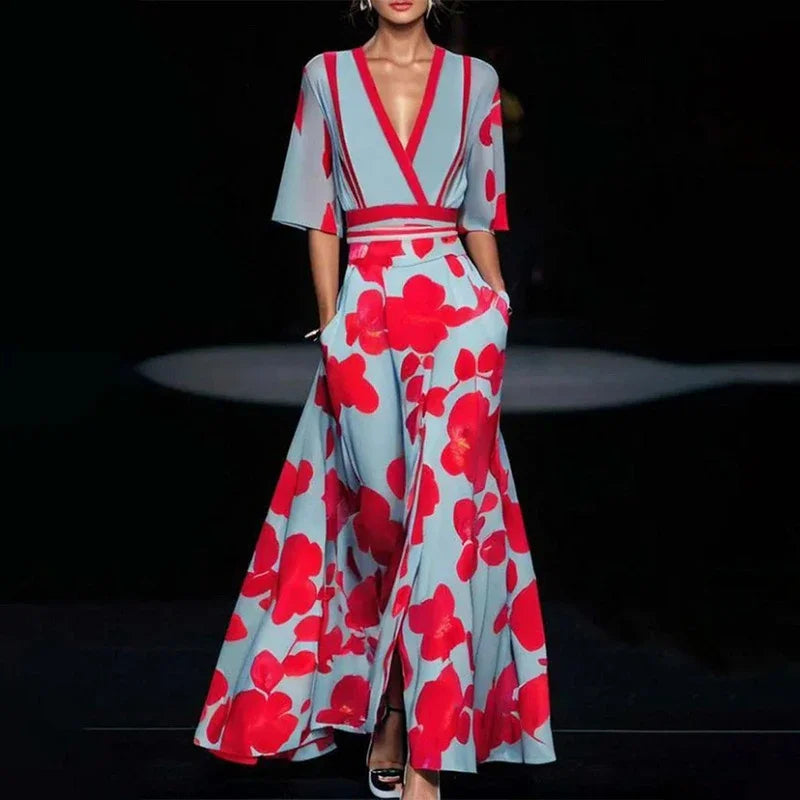 Alma | Elegant Sleeve Design Women's Dress