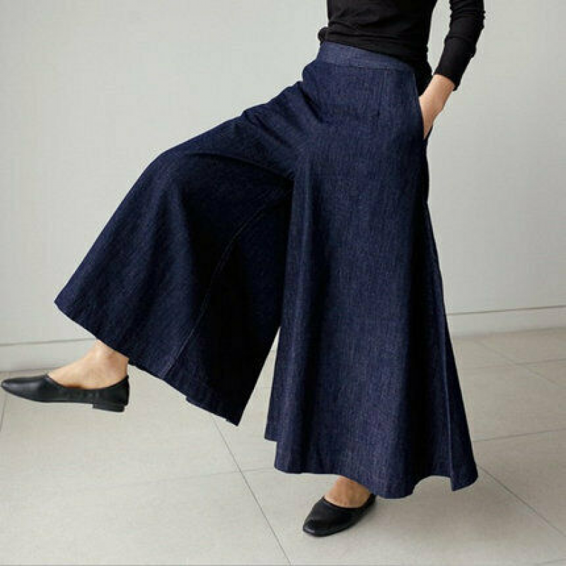 Summer Pants with Wide Legs for Women | Classic